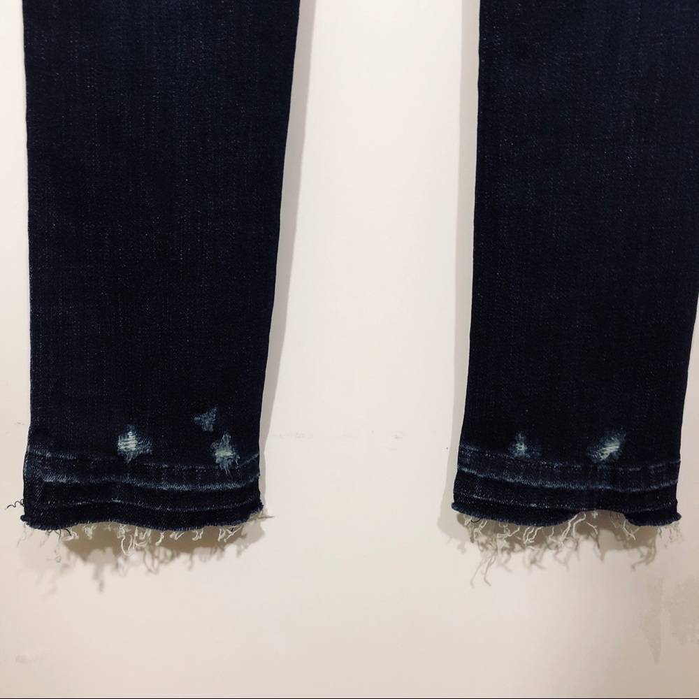 J Brand Mid Rise Skinny Destruct Jeans Size 22 XXS - Picture 5 of 8